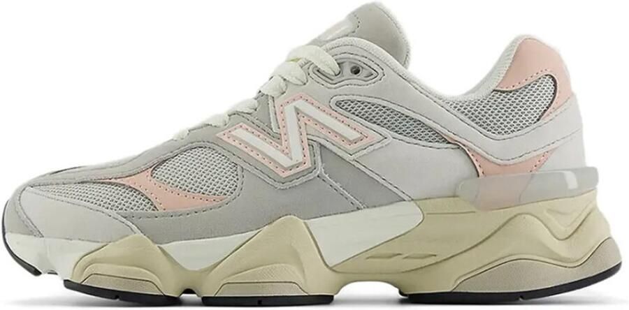 New Balance 9060 Grey Matter Pink Haze Grijs Roze 9060 Lifestyle Kinder Sneakers voor en