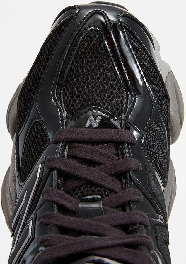 New Balance Sporty Slip-On Lace-Up Synthetic Sneakers Wo Black - Foto 2