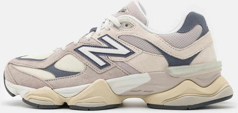 New Balance Sneakers van mesh en suède met iconisch N-monogram White - Foto 2