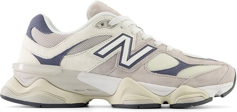 New Balance Beige Suède Sneakers met Logodetail - Foto 2