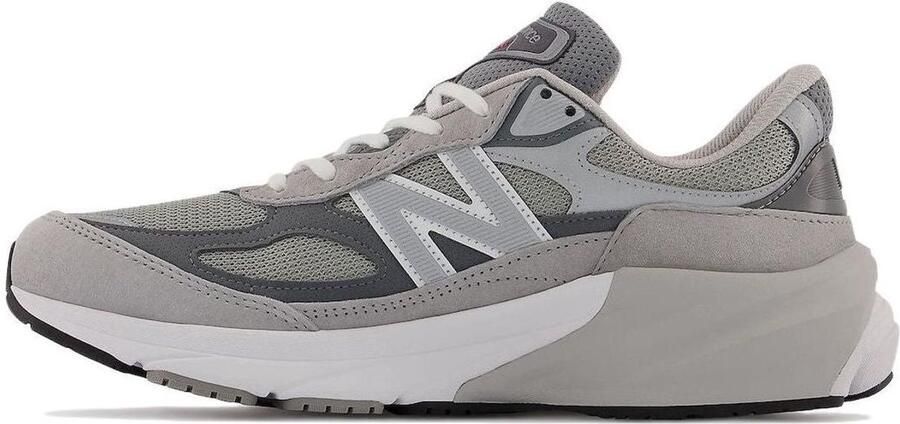 New Balance 990v6 Made in USA Sneakers Grey (Grey Silver) Grijs Wit 990 Lifestyle Heren