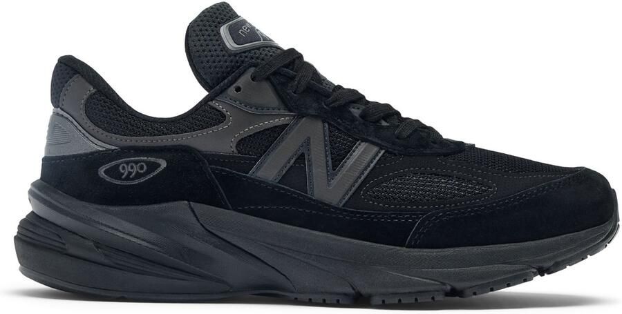 New Balance 990v6 Sneakers Black Zwart 990 Lifestyle Unisex Sneakers
