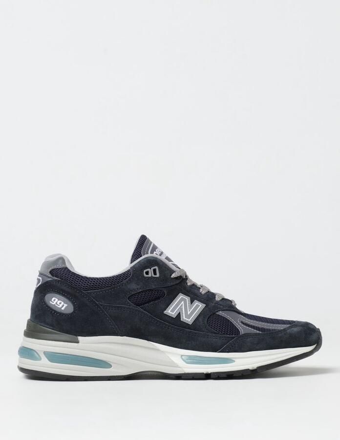 New Balance 991 Made in UK Running Shoe Blue Sneakers