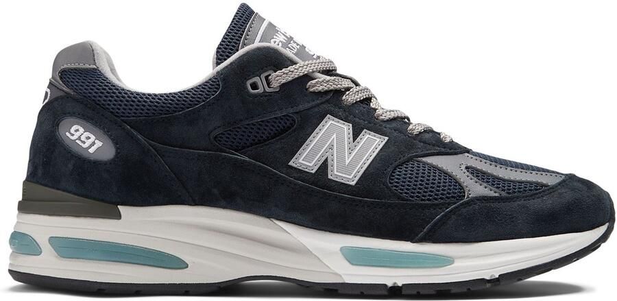 New Balance 991v2 Made in UK Sneakers Dark Navy Donkerblauw 991 Lifestyle Unisex