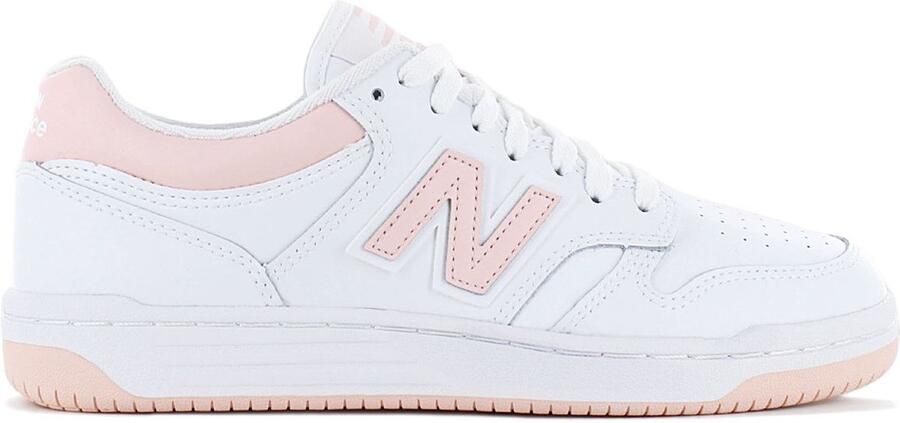New Balance BB 480 Sneakers Schoenen Leer Wit BB480LPH