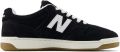 New Balance Lage Sneakers 480 Suède - Zwart
