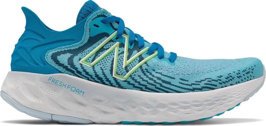 New Balance Fresh Foam 1080 Sportschoenen Vrouwen blauw wit