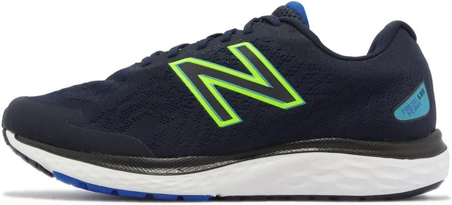 New Balance Fresh Foam 680v7 Low Donkerblauw Sportschoenen Unisex Doos Zonder Deksel