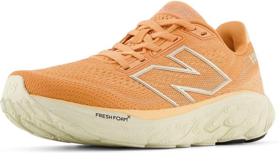 New Balance Fresh Foam X 880 V14 Dames Hardloopschoenen Copper Light Gold-Metalli Peach Blossom