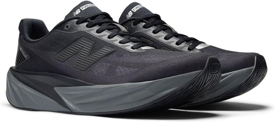 New balance Loopschoen 'Rebel v5' lichtgrijs donkerlila zwart