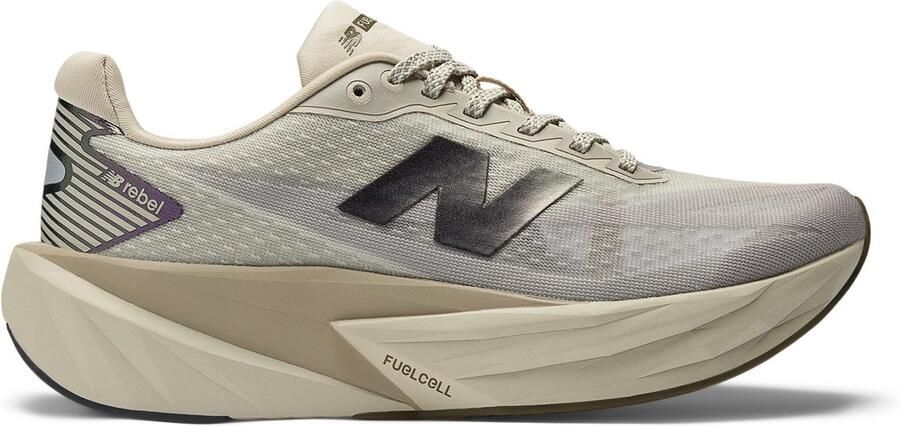 New Balance FuelCell Rebel v5 Hi-Viz Hardloopschoenen Grijs Dames