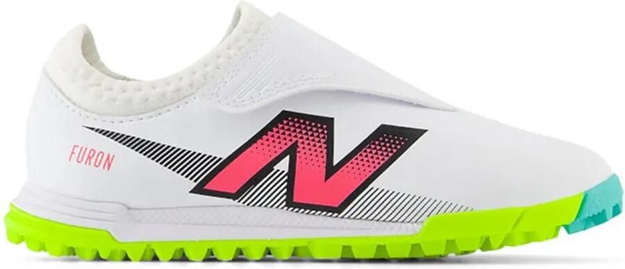 New Balance Furon Dispatch Hook & Loop Tf V7+ Voetbalschoenen Wit