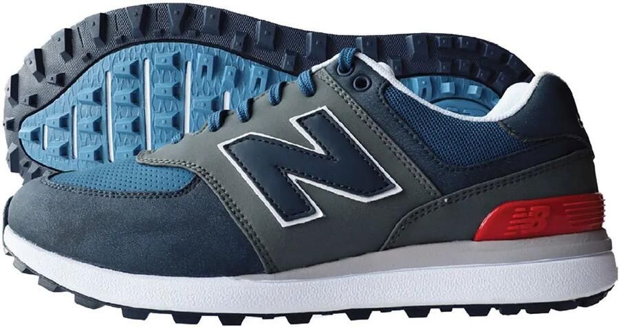 New Balance Golf 574 Greens V2 Golfschoenen Blauw Man