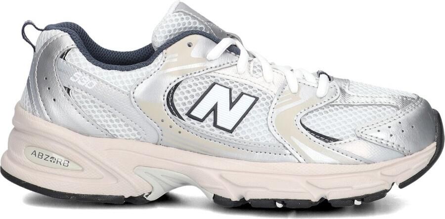 New Balance 530 sneaker van mesh met metallic finish