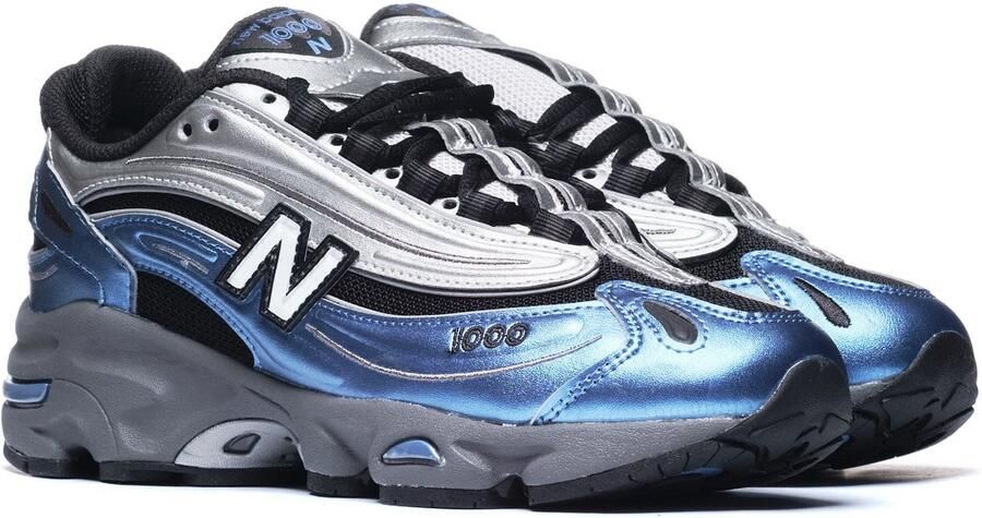 New Balance M1000 Sneakers Heren Zwart Blauw Grijs