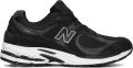 New Balance Zwarte Sneakers voor Dames met Platte Zool en Veters Zwart - Zwart