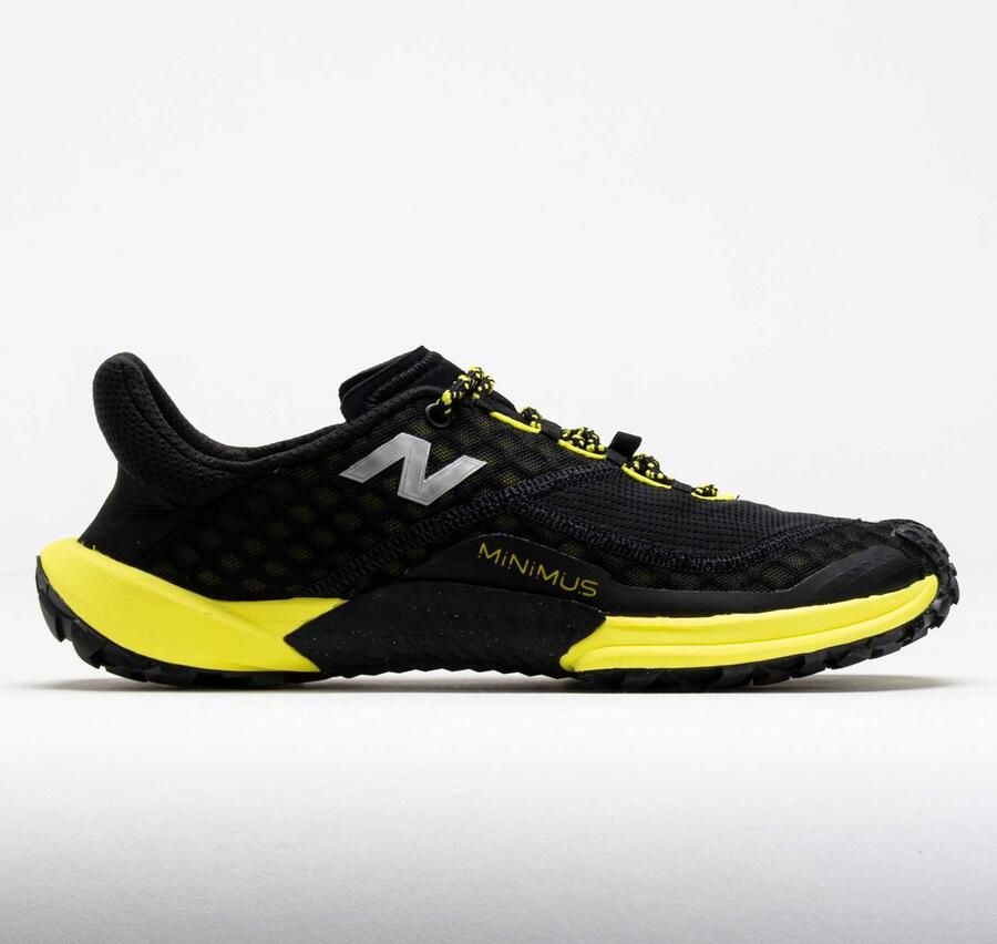 New Balance Minimus V1 Trail Hardloopschoenen Black Firefly Ginger Lemon - Foto 2