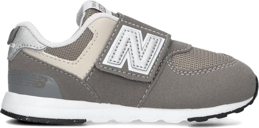 New Balance 574 New-b Hook & Loop Schoenen Grijs 1 2 Jongens - Foto 2
