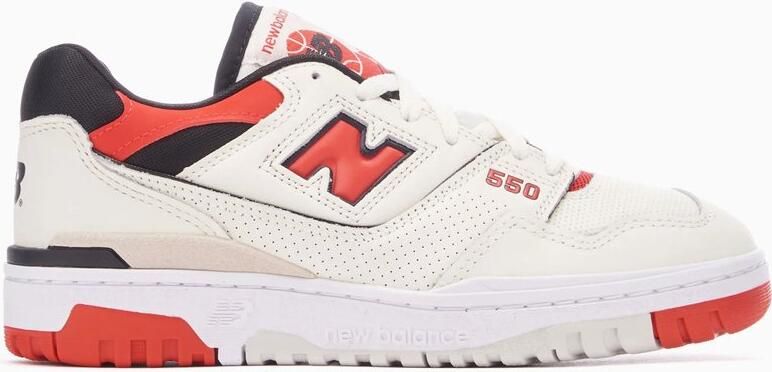 New Balance Leren Sneaker Geïnspireerd door Professionele Basketbalspelers Multicolor