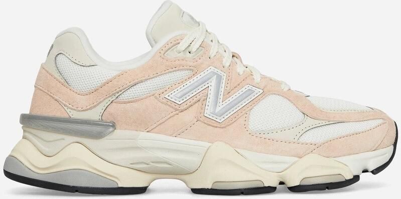 New Balance Perzikroze Sneakers Paneelontwerp Pink - Foto 3