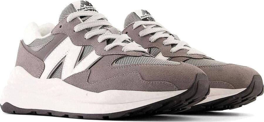 New Balance 5740 Castlerock Sea Salt Grijs Creme 5740 Lifestyle Heren Sneakers voor Mannen - Foto 6
