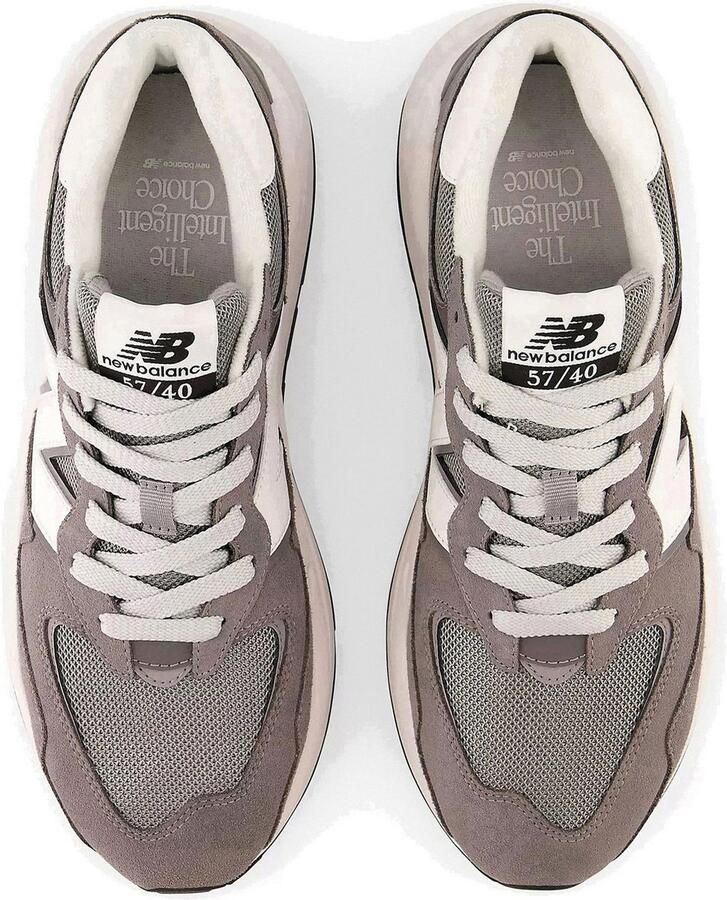 New Balance 5740 Castlerock Sea Salt Grijs Creme 5740 Lifestyle Heren Sneakers voor Mannen - Foto 2