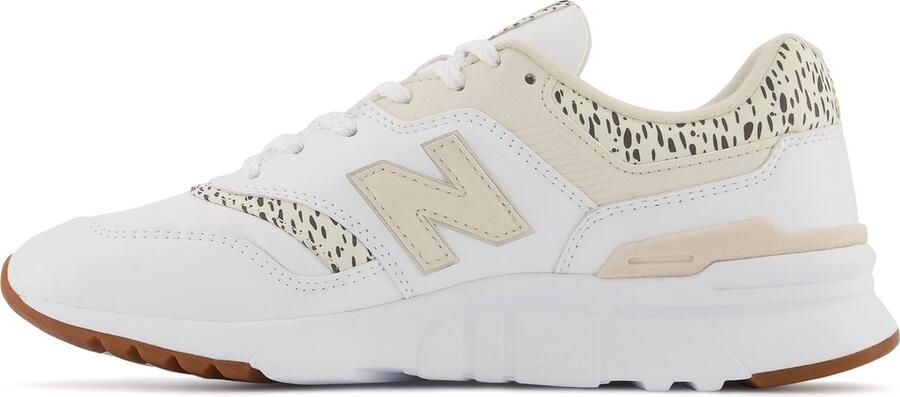 New Balance Cw997 Lage sneakers Leren Sneaker Dames Wit + - Foto 3