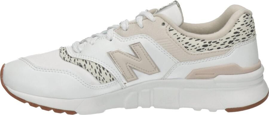 New Balance Cw997 Lage sneakers Leren Sneaker Dames Wit + - Foto 3