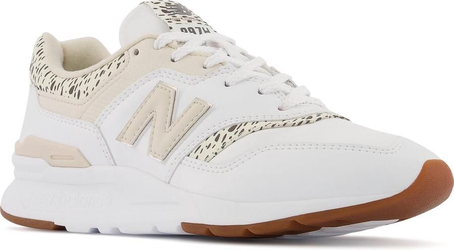 New Balance Cw997 Lage sneakers Leren Sneaker Dames Wit + - Foto 8