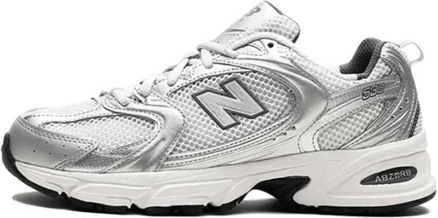 New Balance 530 Fashion sneakers Schoenen white white silver maat: 39.5 beschikbare maaten:36 37.5 39.5