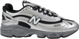 New Balance Metallic Silver Sneakers Multicolor