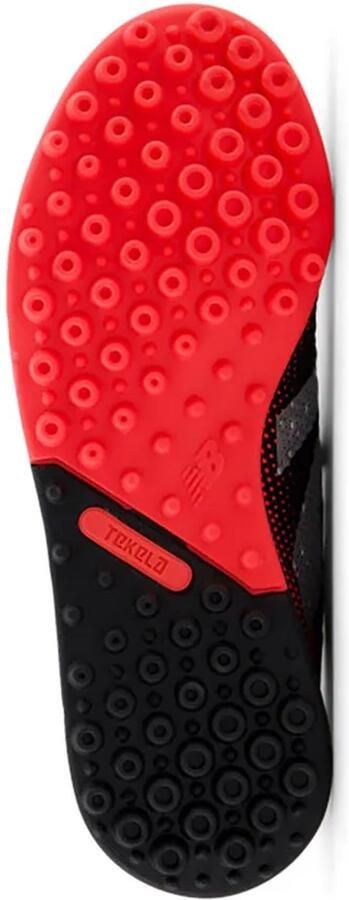 New Balance Tekela Magique Hook & Loop Tf V4+ Voetbalschoenen Zwart