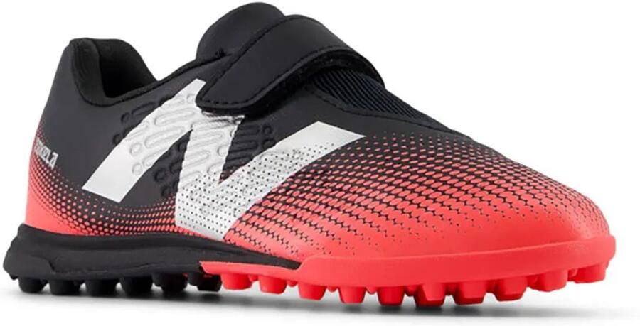 New Balance Tekela Magique Hook & Loop Tf V4+ Voetbalschoenen Zwart