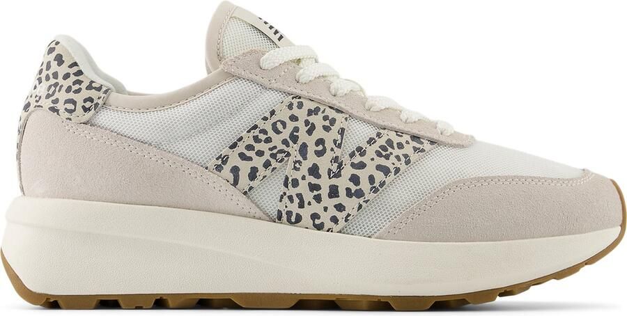 New balance Sneakers laag '370' beige crème ecru zwart - Foto 2