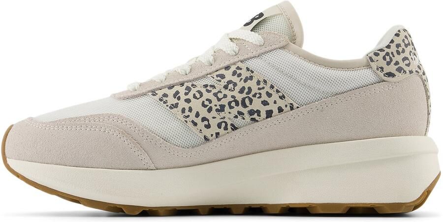 New balance Sneakers laag '370' beige crème ecru zwart