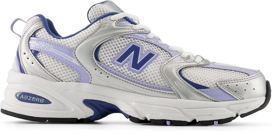 New Balance U530 Unisex Sneakers Silver Metallic