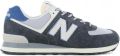 New Balance U574 Unisex Sneakers BLACK CEMENT - Donkergrijs