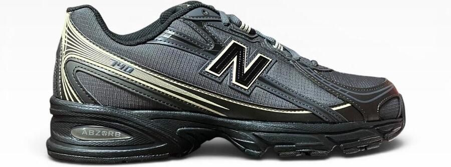 New Balance U740NV2 Sneakers Mannen Zwart Creme