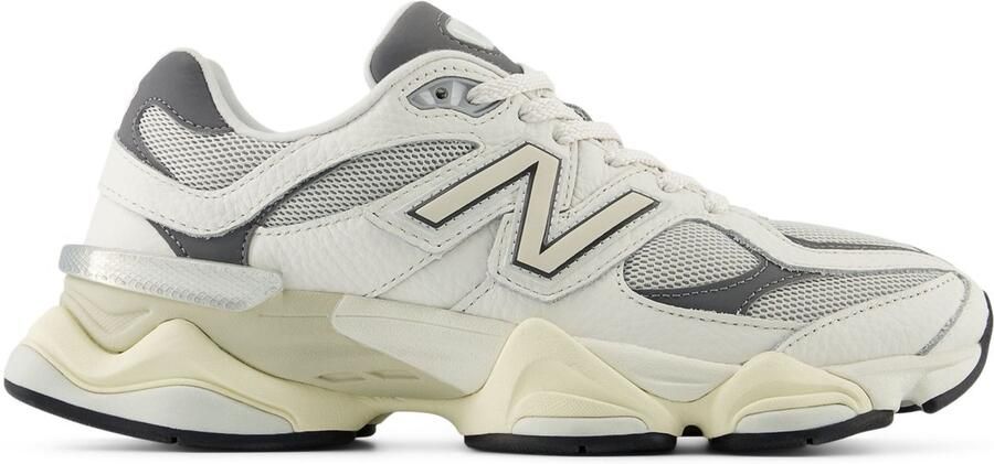 New Balance 9060 Sea Salt Castlerock Wit Grijs 9060 Lifestyle Unisex Sneakers