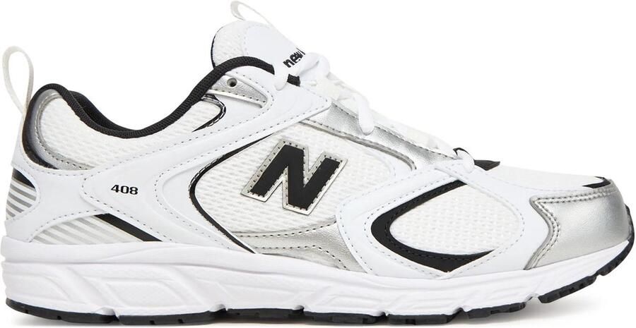 New Balance Unisex Sneakers 408 ML408WB Wit Zwart