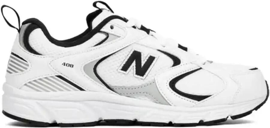 New Balance Unisex Sneakers 408 ML408WB Wit Zwart