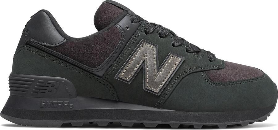New Balance WL574 B Dames Sneakers Black