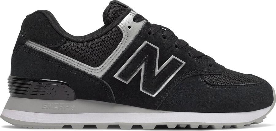New Balance WL574 B Dames Sneakers Black Grey
