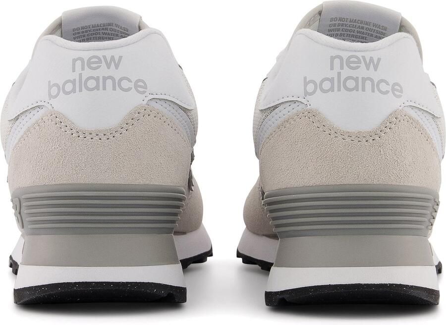 New Balance 574 Schoenen Grijs Maat: 37.5 Leer Foot Locker - Foto 4