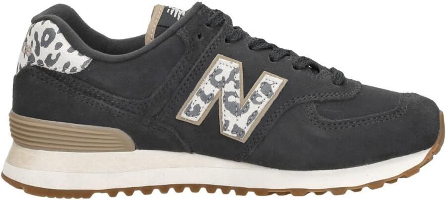 New balance Sneakers laag '574' beige basaltgrijs zwart wit
