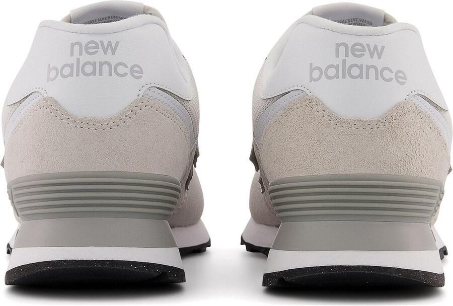 New Balance 574 Schoenen Grijs Maat: 37.5 Leer Foot Locker - Foto 5
