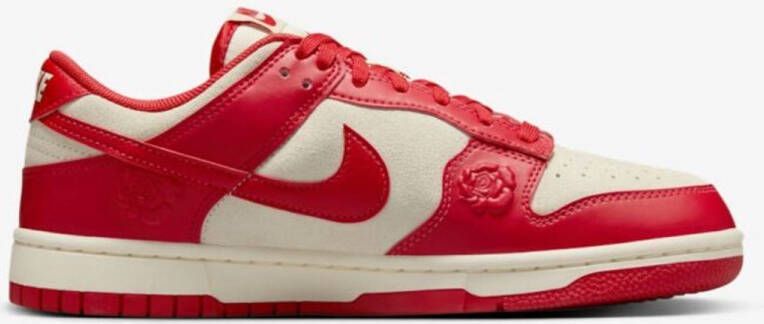 New Balance Nike Dunk Low Dames Sneaker Rood Wit Doos zonder deksel