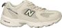 New Balance Sneakers geïnspireerd op hardlopen voor kinderen Beige - Thumbnail 1