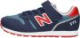 New Balance YV373JA2 voor een jongen Marineblauw Sneakers Sportschoenen - Thumbnail 1