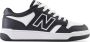 New Balance 480 V1 sneakers zwart wit Imitatieleer Meerkleurig 34.5 - Thumbnail 36
